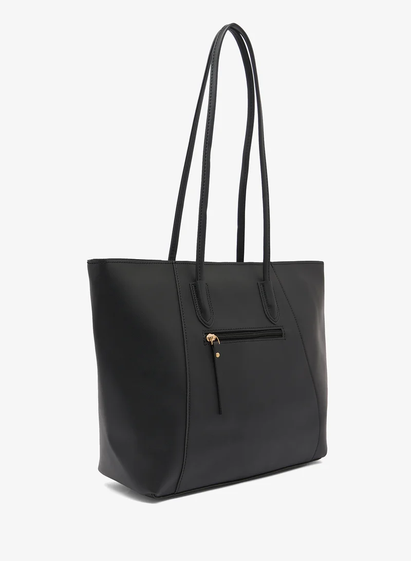ايلا Structured Tote Bag With Zipper